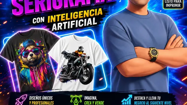 Crea imágenes con IA para sublimación