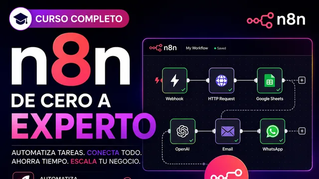 Automatización con N8N de cero a experto