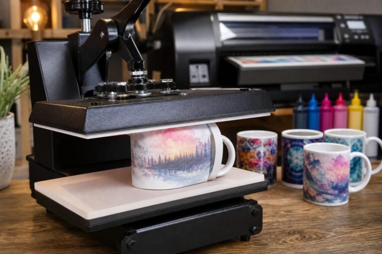 Sublimación de tazas paso a paso: cómo empezar con poco dinero y ganar dinero
