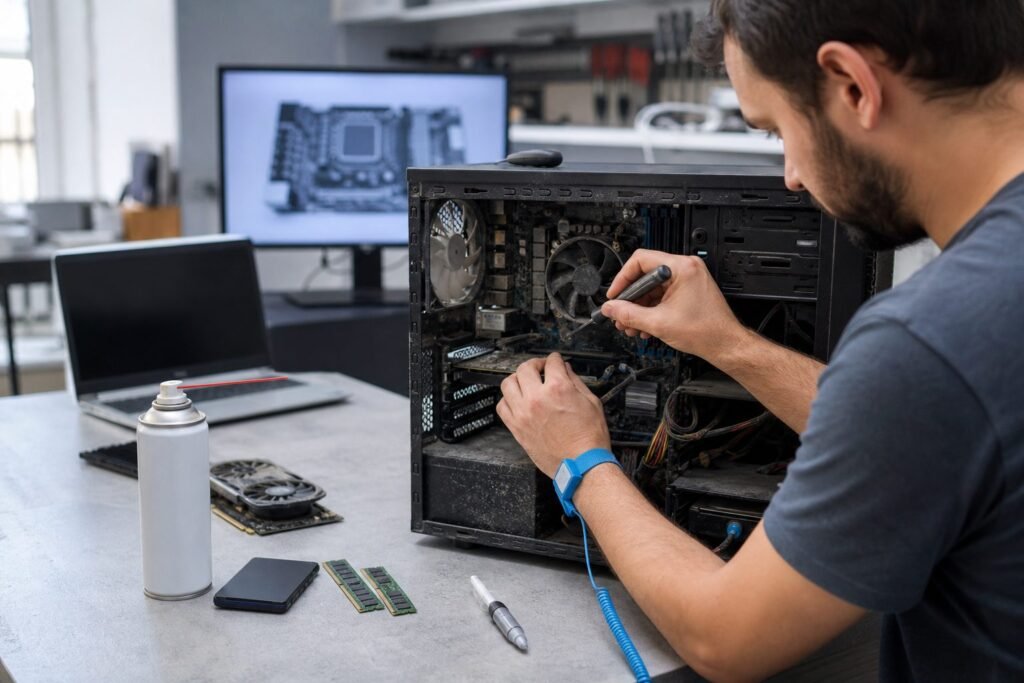 Negocio de mantenimiento de computadoras: qué servicios ofrecer, cuánto cobrar y cómo conseguir clientes