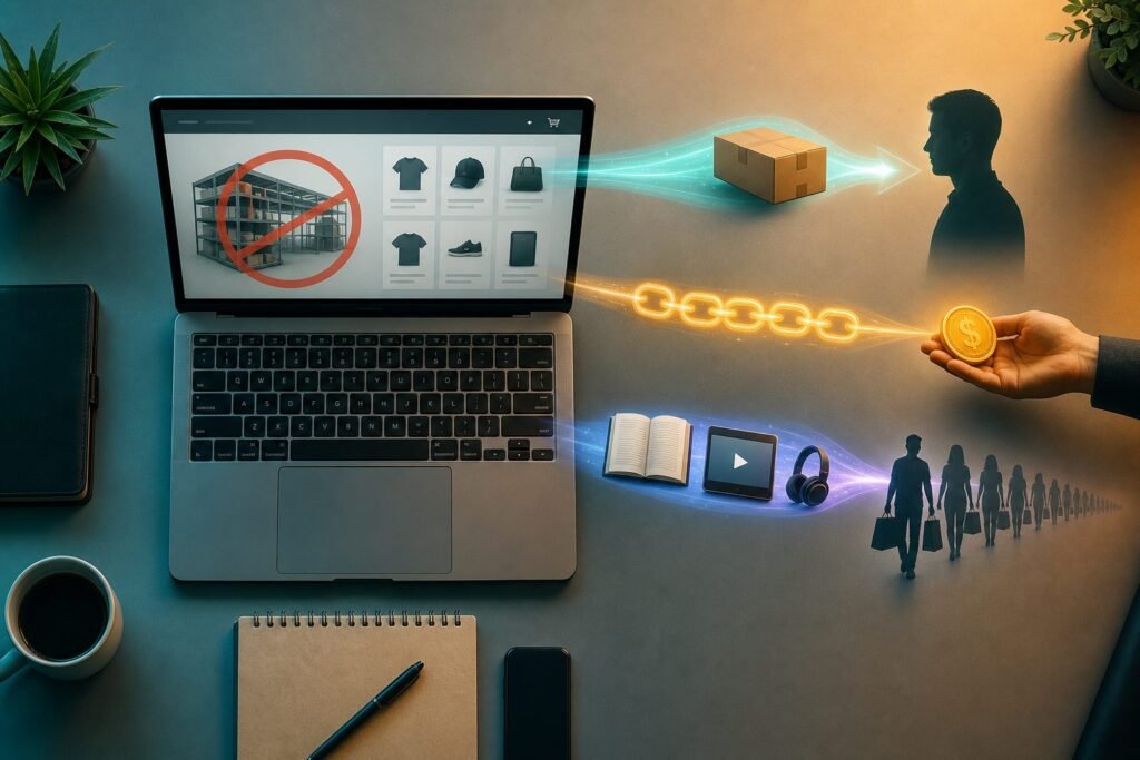 Vender por internet sin inventario: los caminos reales y los riesgos que nadie te cuenta