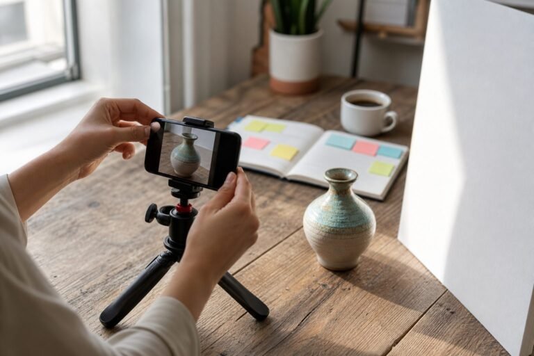 Crear contenido para redes sociales: el plan semanal que funciona con tu teléfono
